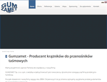 Tablet Screenshot of gumzamet.pl